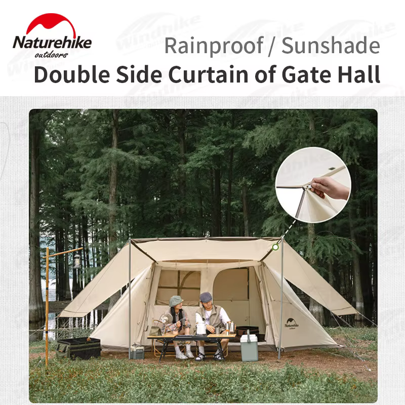 Tente Naturehike Village 5.0 Ridge avec jupe de protection contre la neige