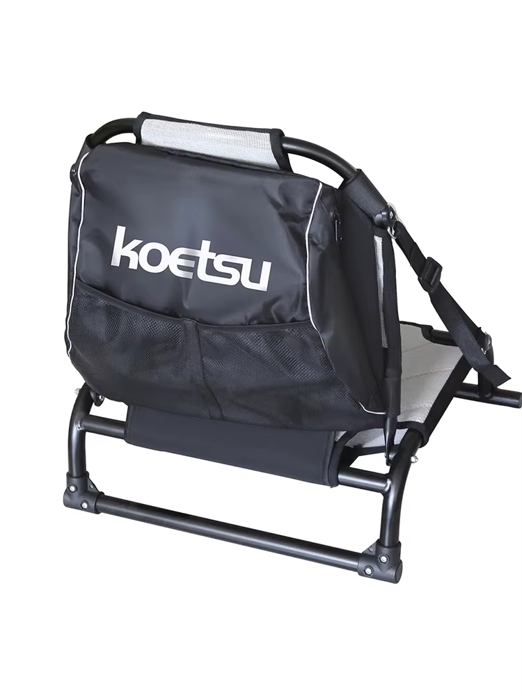 Sac de rangement pour dossier de kayak avec pochette en filet, sac de protection pour accessoires, sac pour chaise de kayak pour l'extérieur
