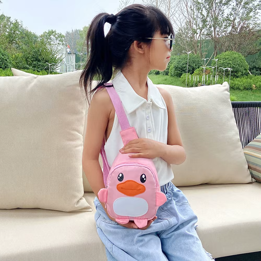 Sac à Bandoulière en Forme de Canard de Dessin Animé
