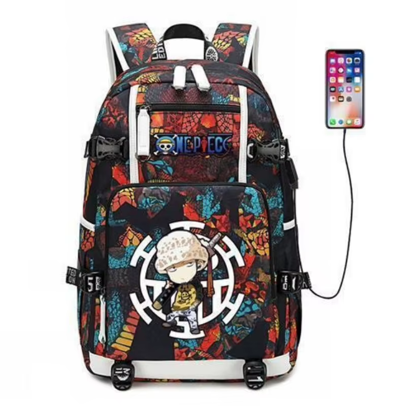 Sac à dos multifonctionnel imperméable grande capacité pour ordinateur portable avec port USB