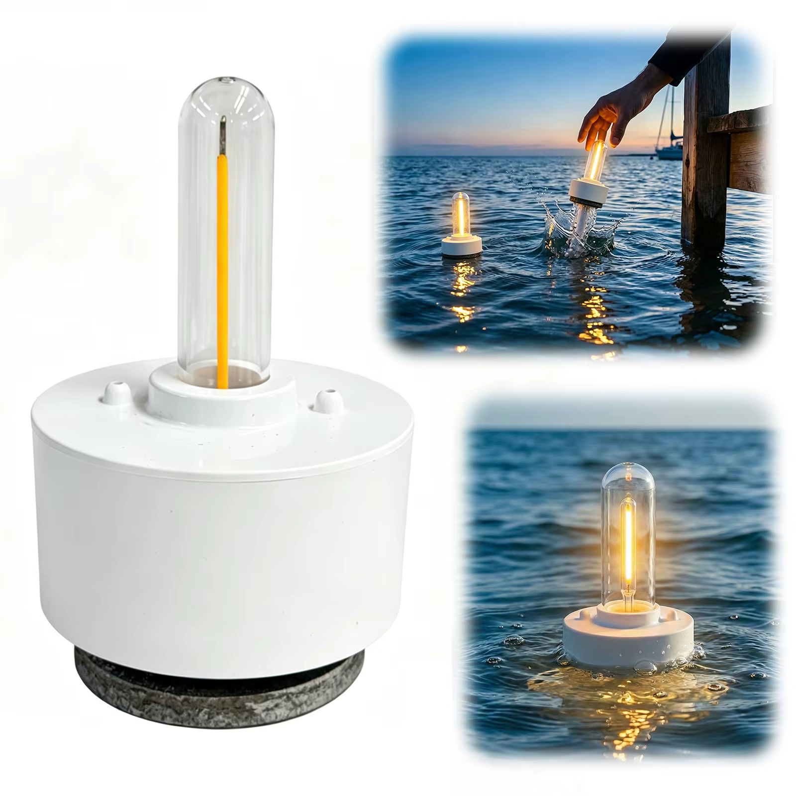 Lampe à sel sans batterie