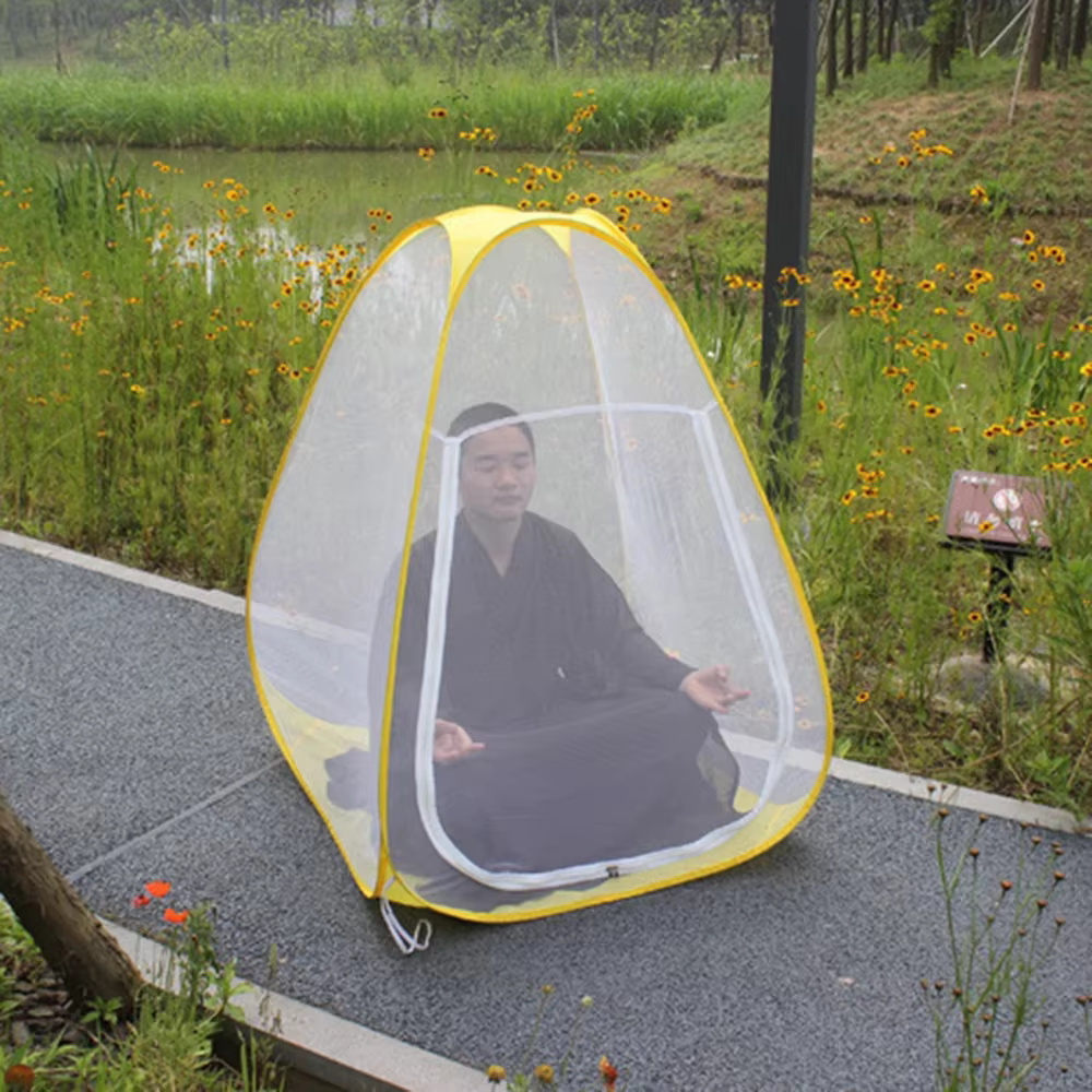Tente transparente anti-moustique pour l'extérieur