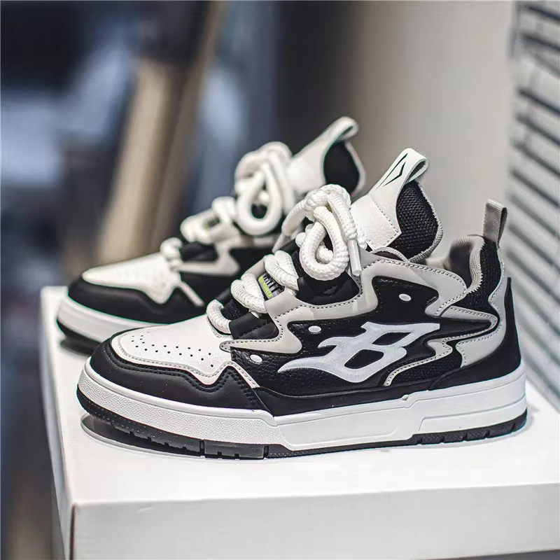 2025 nouvelles chaussures pour hommes tendance pain chaussures hommes vulcaniser chaussures décontracté sport conseil chaussures
