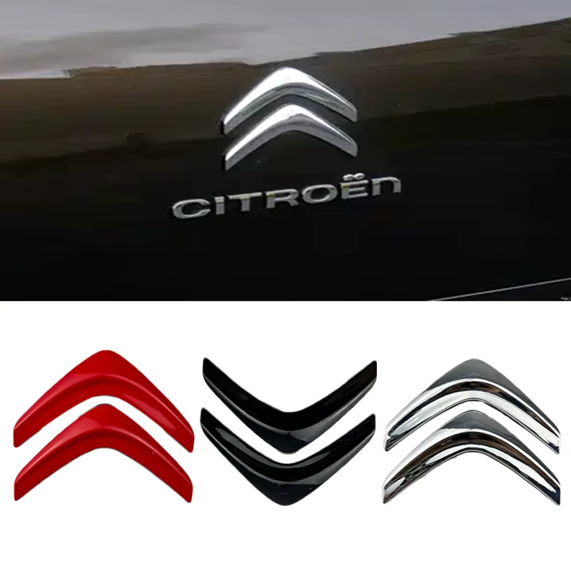 Accessoires d'emblème de capot avant de voiture en métal pour citroën C4 C3 C5 C1 DS3 DS5 DS4 Jumper Xsara c-elysee Picasso Nemo Sega c-quatre