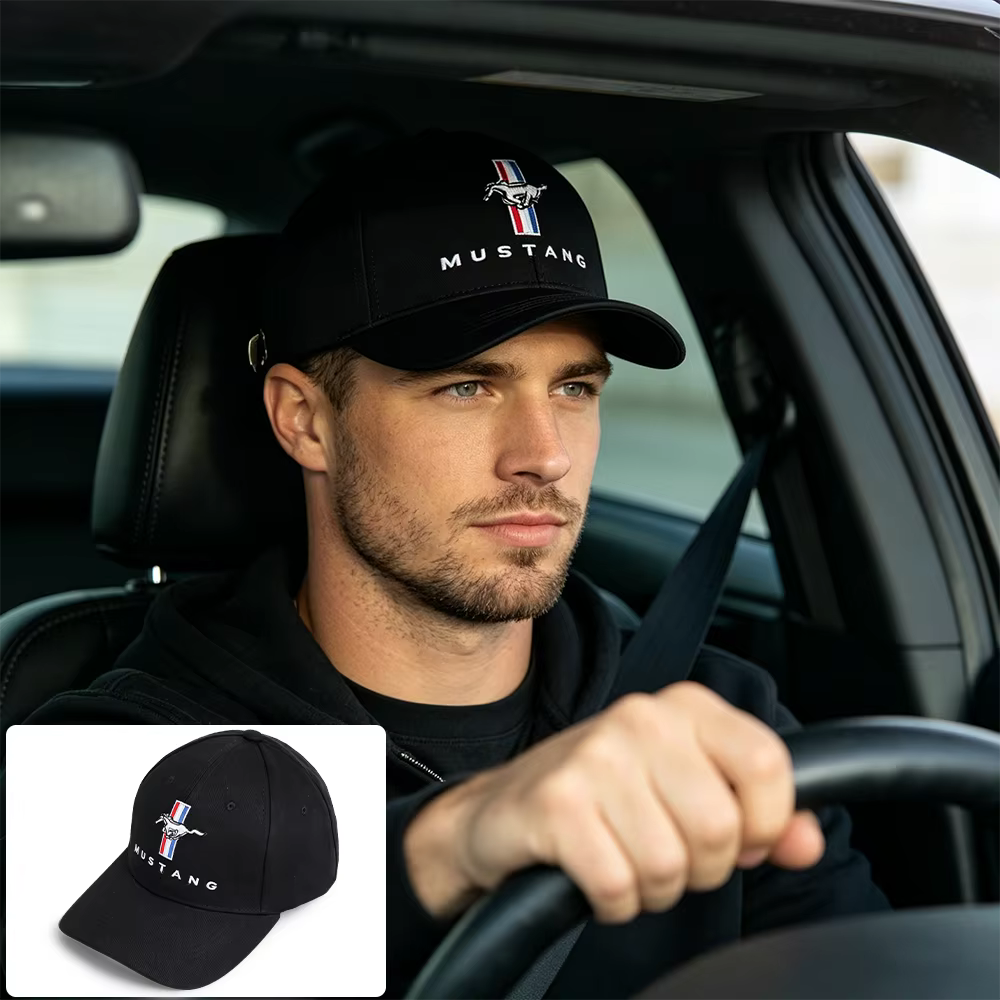 Casquettes de baseball avec logo Mustang pour femmes et hommes, casquette snapback, chapeau de soleil unisexe pour Ford Mustang Fiesta Kuga Fusion Focus, accessoires pour roues