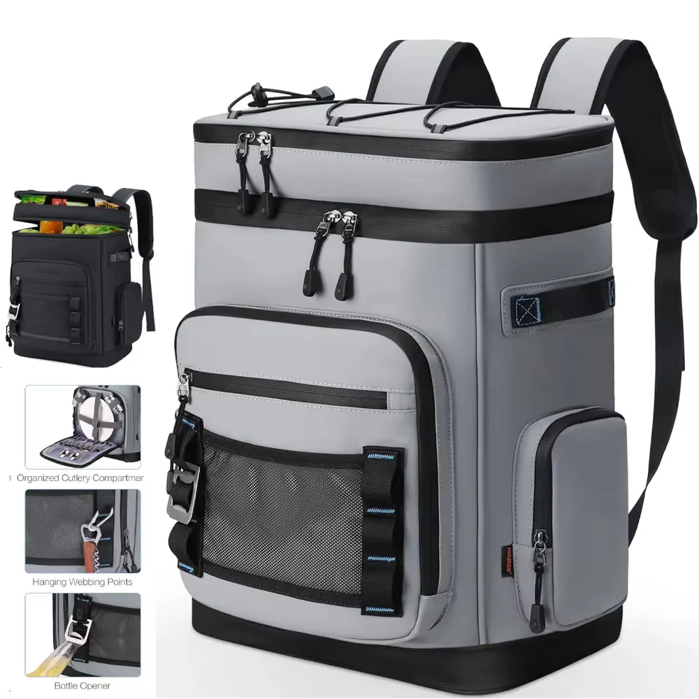 Sac à dos isotherme imperméable de 30 L pour hommes et femmes