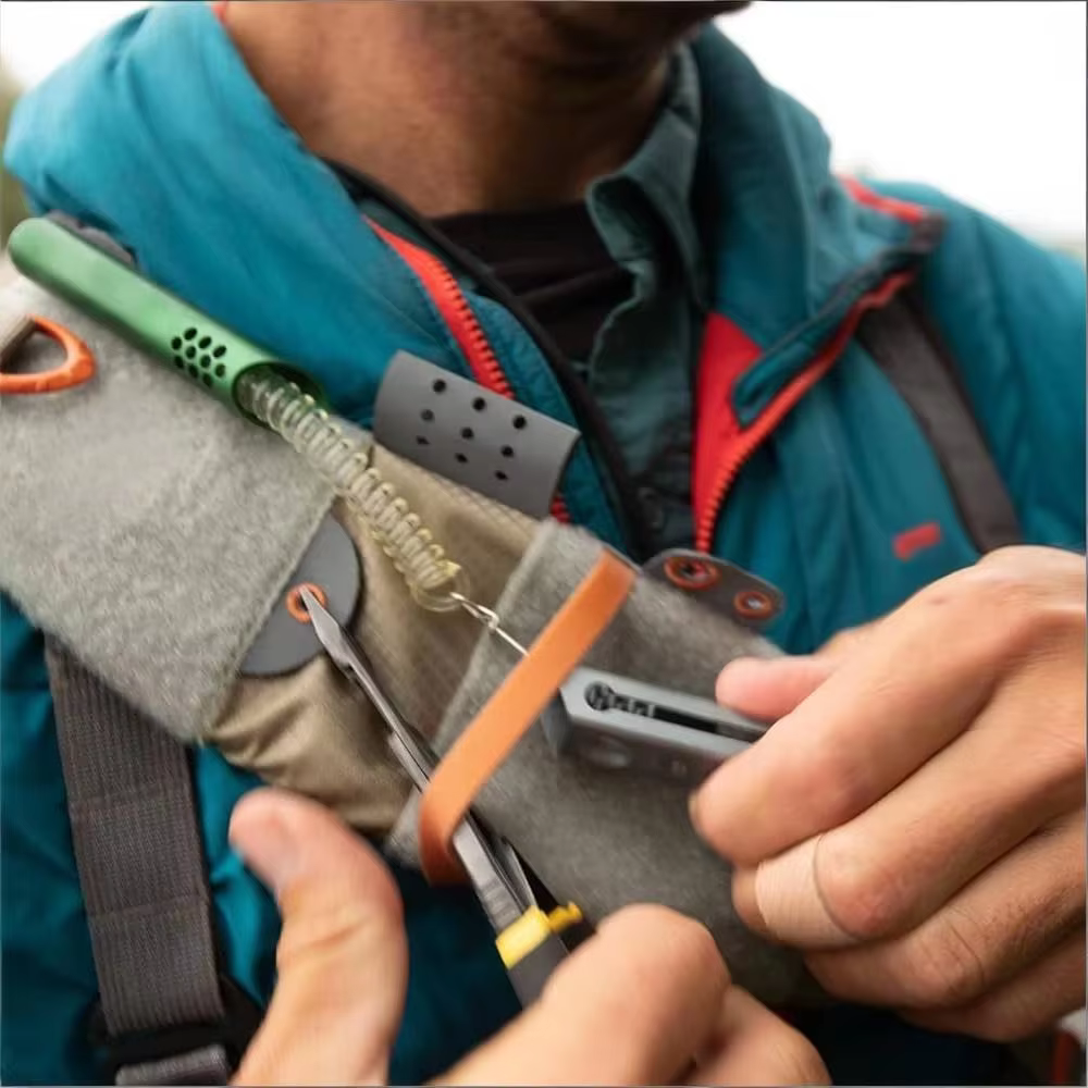 Pack de fronde pour pêche à la mouche Summit 2.0 – Granit | Sac à bandoulière