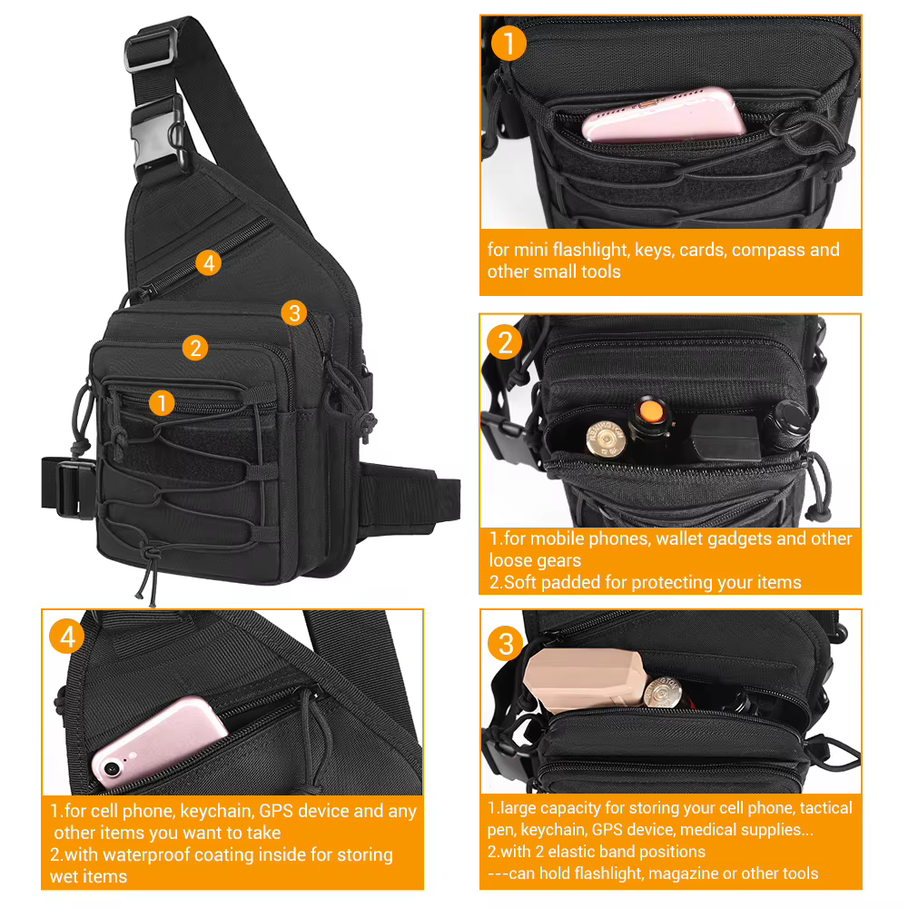 Sac tactique pour arme à feu