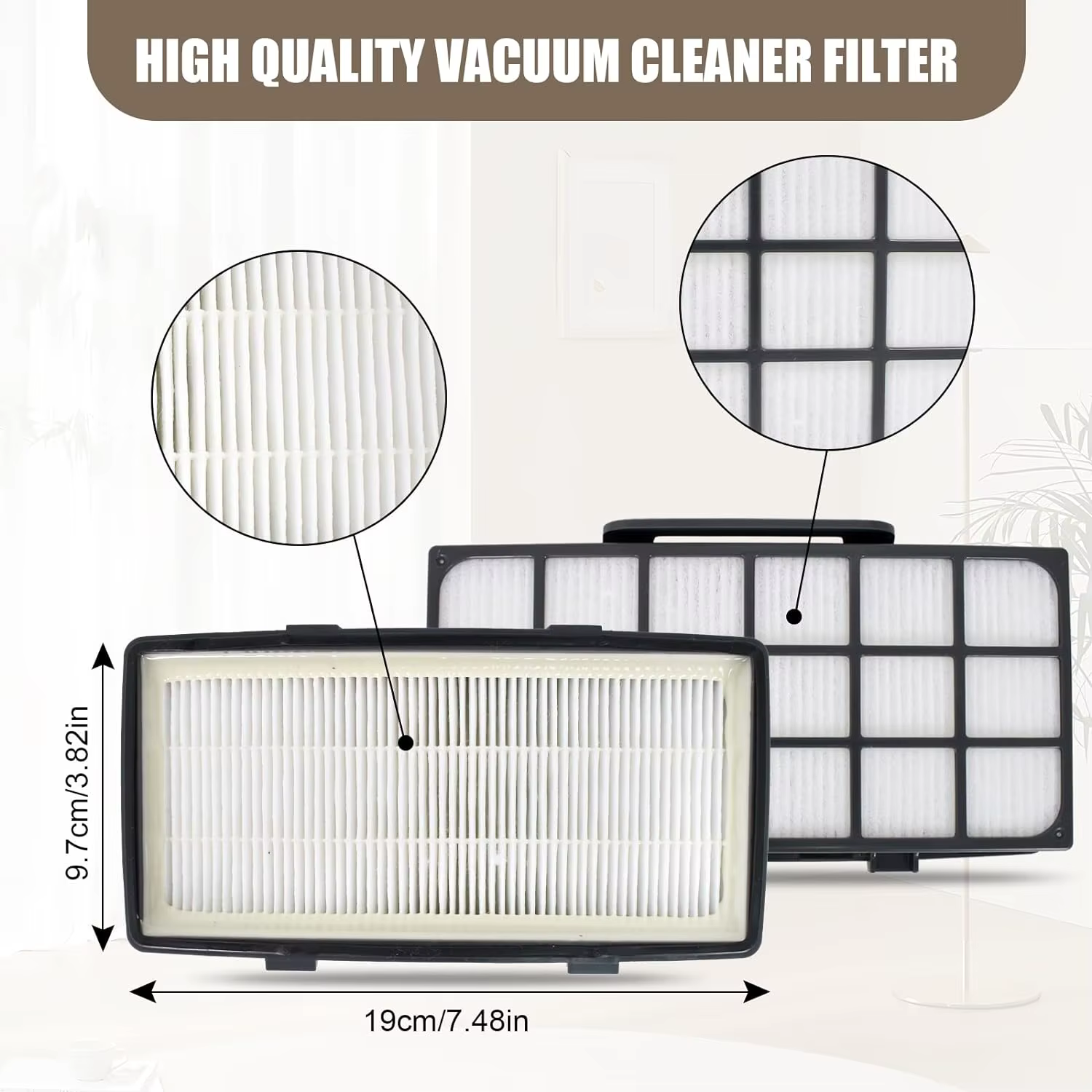 Filtre de remplacement pour aspirateur Rowenta x-trem Power Cyclonic RO69xx RO6941EA RO6963EA RO6921EA