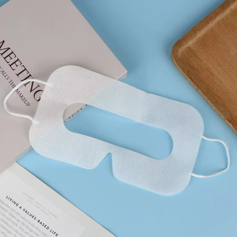 Masque facial jetable en tissu non tissé, 100 pièces, accessoires pour lunettes VR, coussinet hygiénique pour les yeux, pour verre de réalité virtuelle HTC Vive 3D