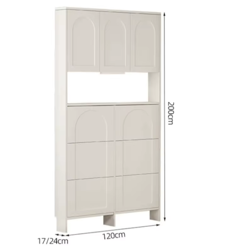 Meuble à chaussures de luxe compact avec couvercles