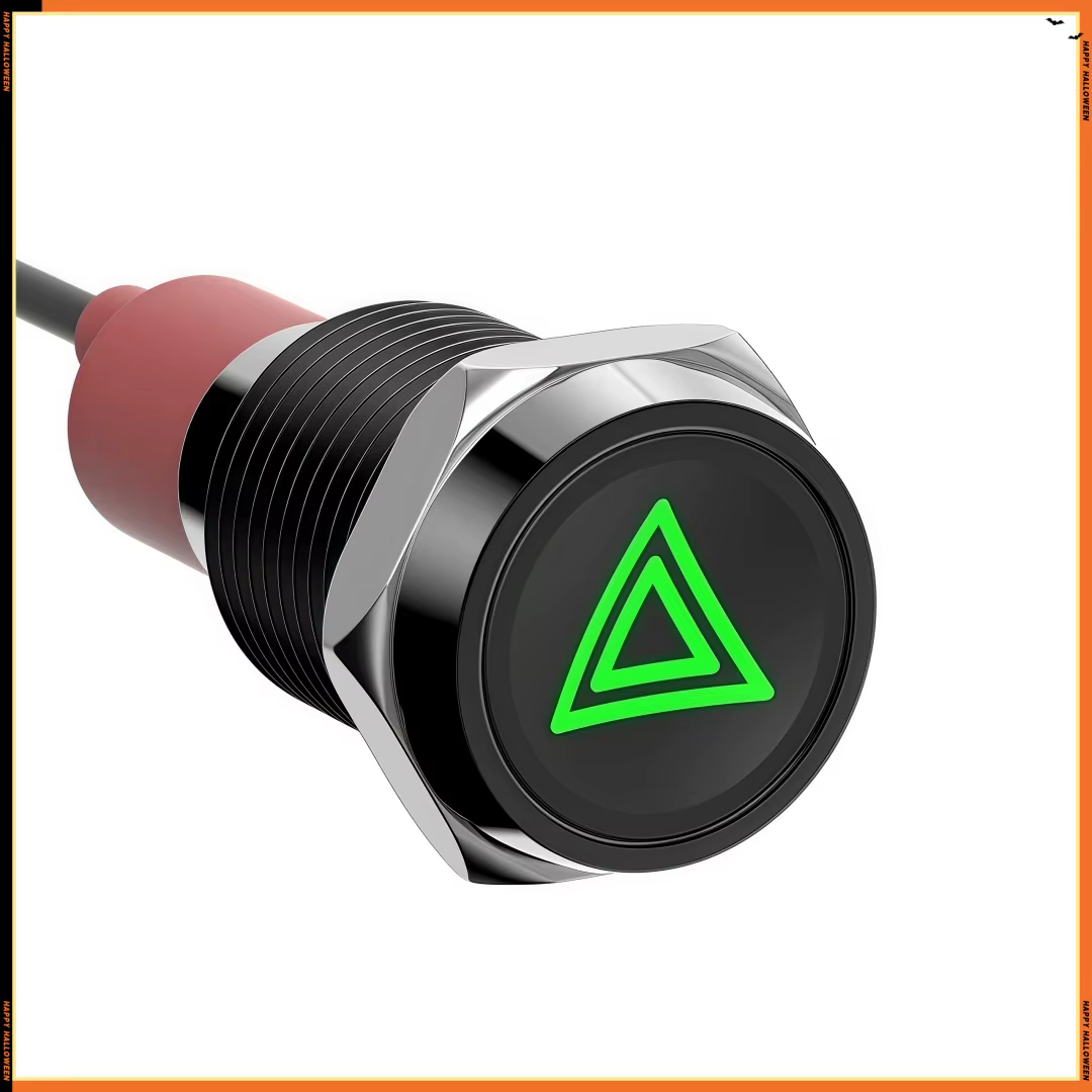 Lampe étanche 10/12mm 12V24V voiture bateau indicateur LED Instrument avertissement tableau de bord clignotant feux pilotes personnalisés
