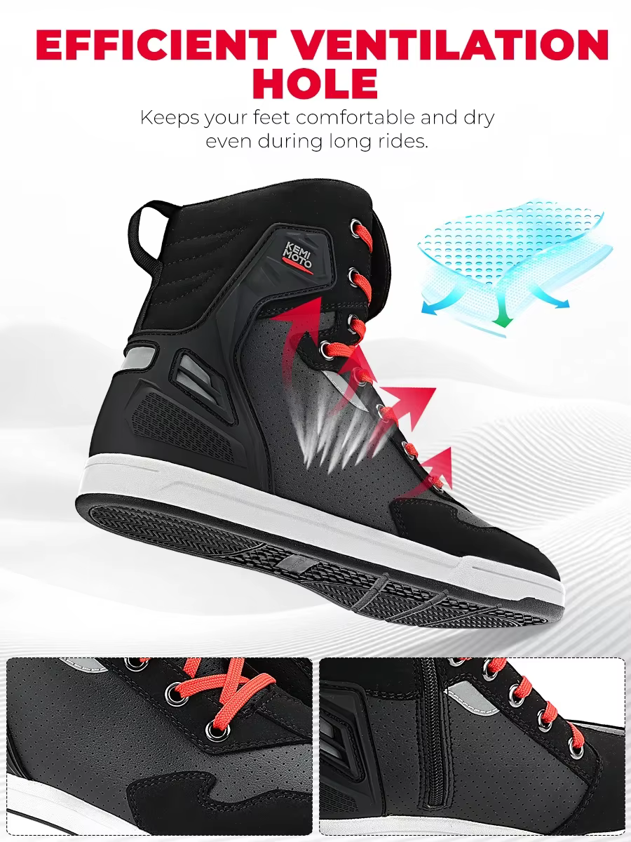 KEMIMOTO – chaussures de moto pour hommes