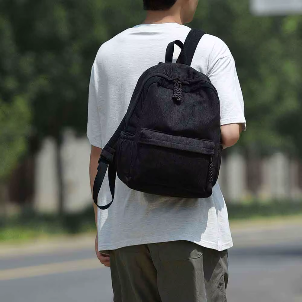 Sac à dos personnalisé pour enfants, sac à dos en velours côtelé brodé, retour à l'école, sac à dos avec nom d'enfant, sac d'école universitaire, tout-petit, avec nom
