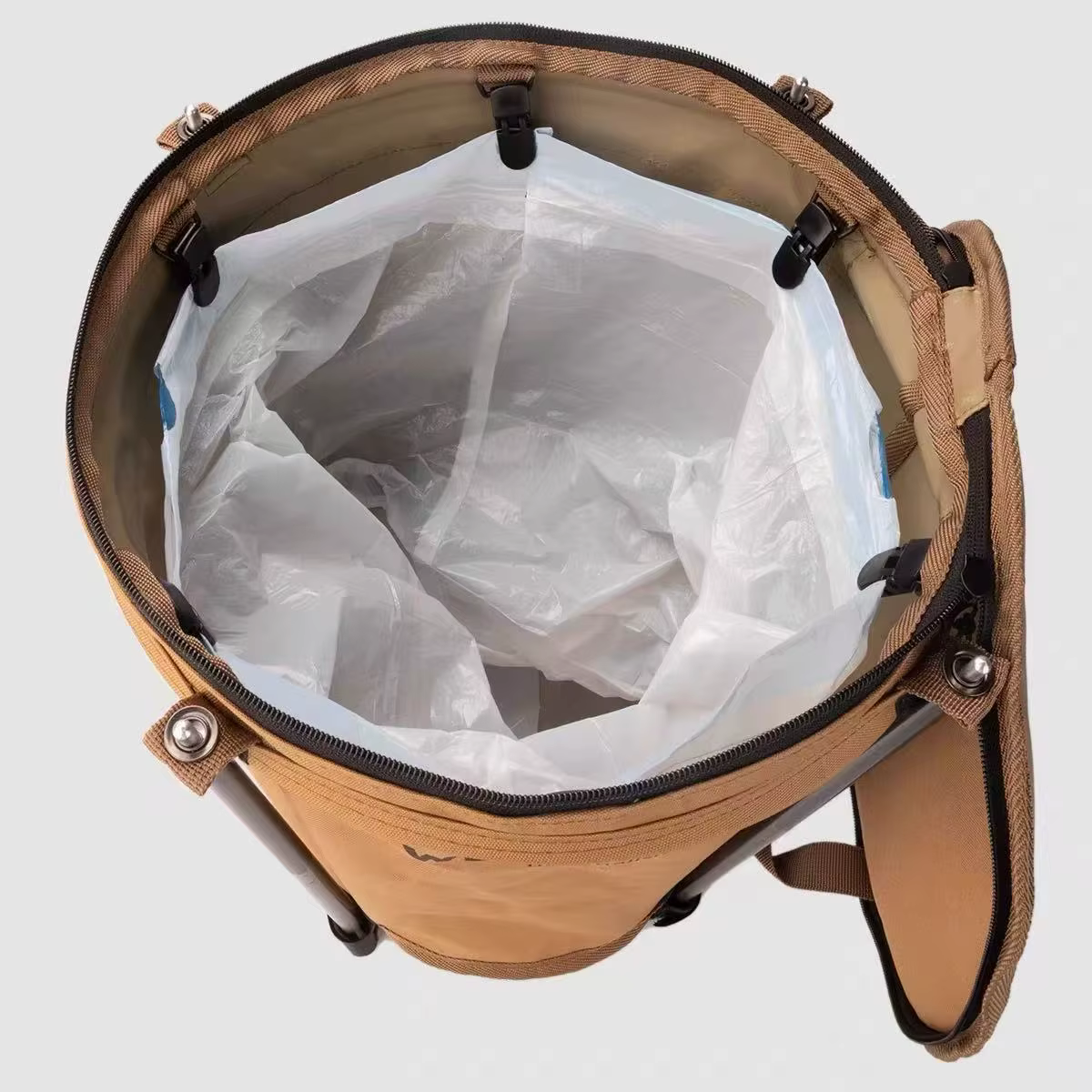 Poubelle de camping extérieure 20L pliable
