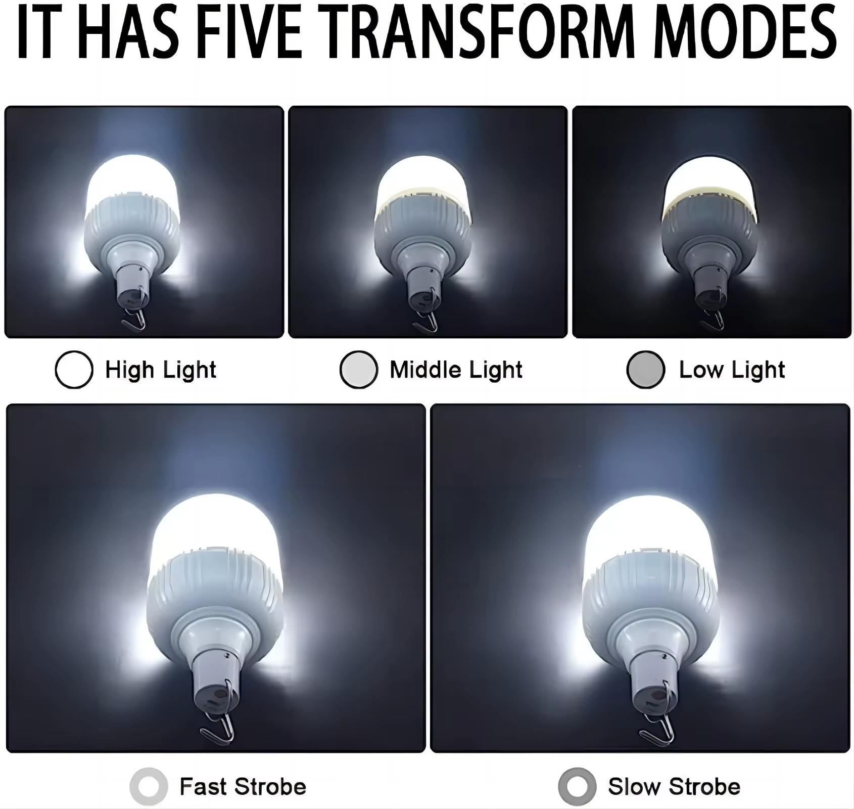 Lampe LED Portable Rechargeable par USB