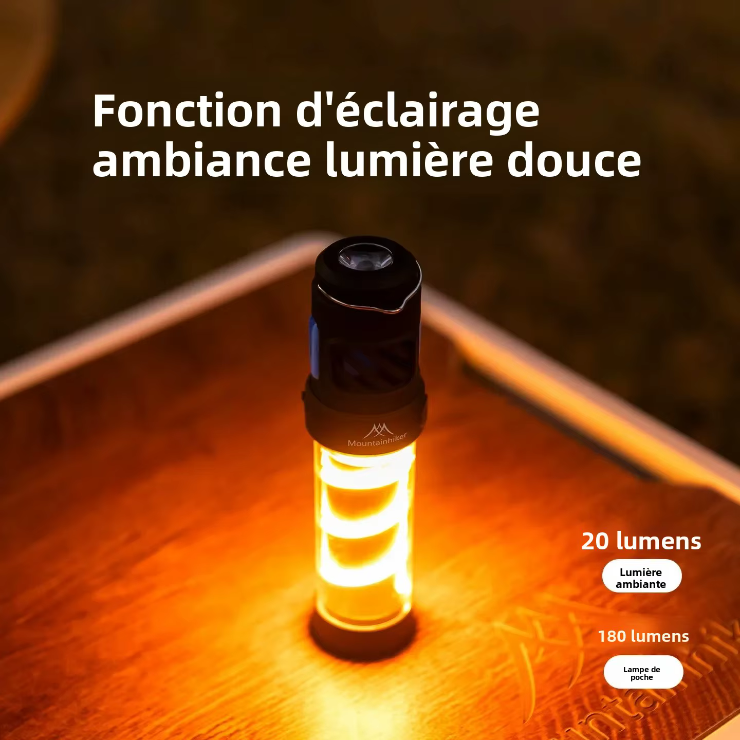 Lampe anti-moustiques MOUNTAINHIKER
