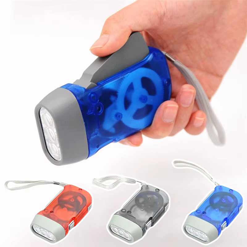 Lampe de camping à manivelle manuelle
