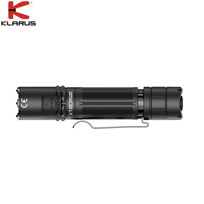 KLARUS XT2CR PRO 2300 lumens 18650 lampe de poche tactique rechargeable avec batterie 4000 mAh