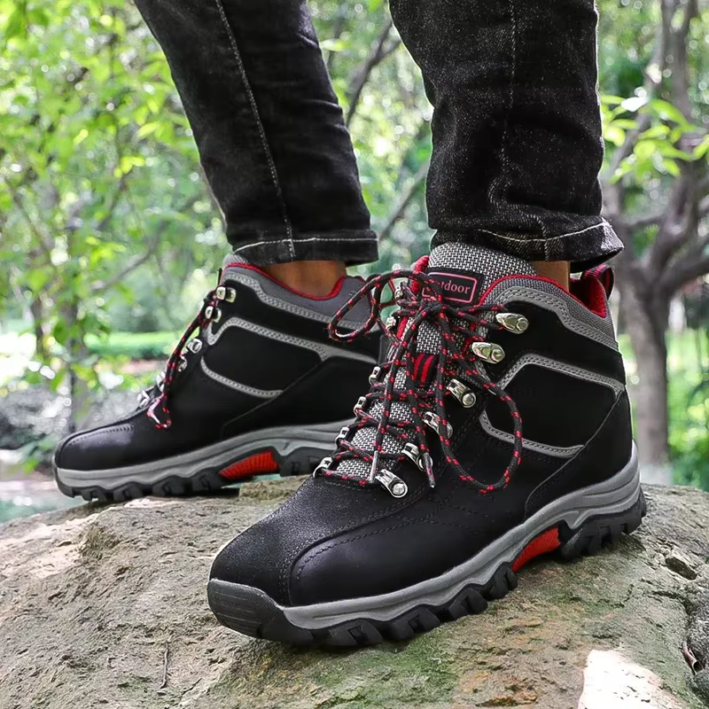 Hommes chaussures botte haute bottes de randonnée en plein air