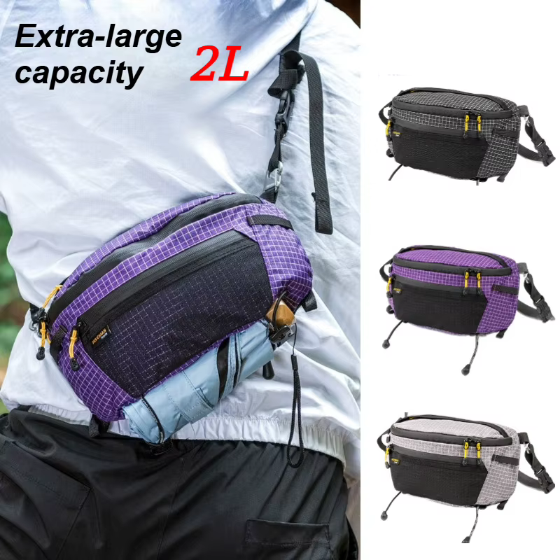 UHMWPE sac de poitrine ultraléger étanche sac de cyclisme tactique Molle VTT randonnée unisexe accessoires de sport de plein air