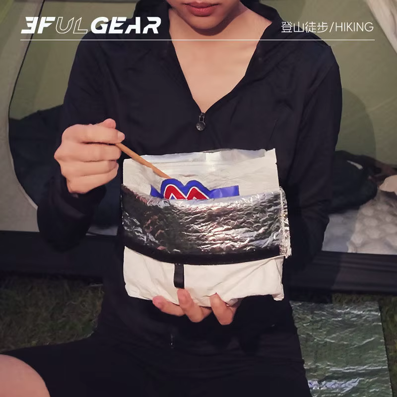 3F UL GEAR UHMWPE sac de refroidissement ultraléger Portable feuille d'aluminium sac thermique isolé pochette Tyvek sacs de rangement de randonnée 18g