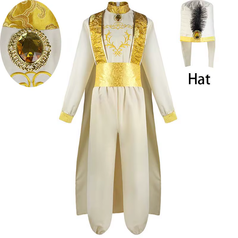 Costume de Cosplay Prince arabe pour adultes