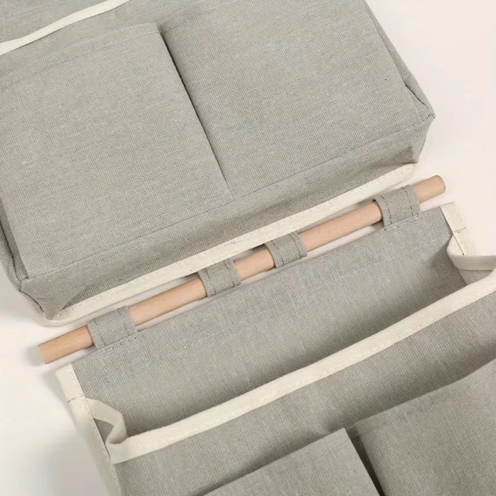 Sac de rangement suspendu pour porte murale, organisateur de sous-vêtements étanche, pochettes de rangement pour articles divers, sac de rangement mural pour placard, décoration de la maison