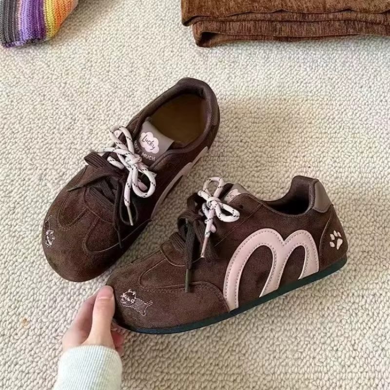 Nouvelles Baskets Polyvalentes Noires à Semelle Épaisse et Rehaussante pour Femmes