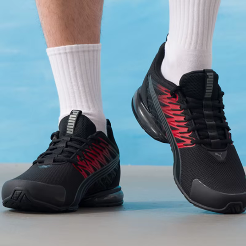 Puma Men Mid Top Running Shoes Chaussures de course confortables, légères, respirantes et antidérapantes 379601-39