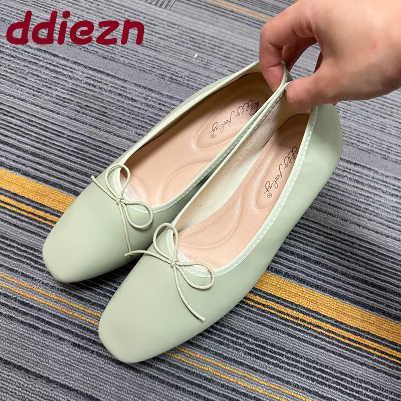 Chaussures de luxe à nœud papillon pour femmes