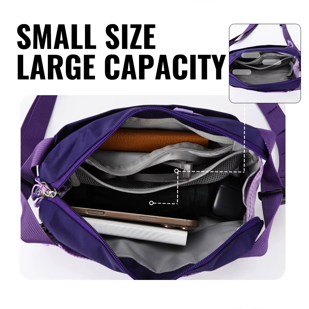 WRELS Sac de taille unisexe grande capacité pour le sport, sac à bandoulière étanche pour la randonnée en plein air, sac de poitrine grande capacité pour le sport