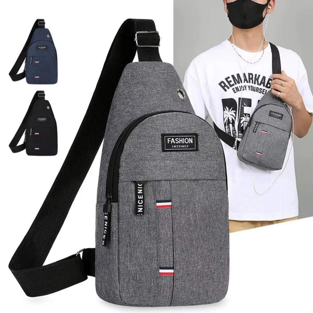 Sac banane étanche de grande capacité pour hommes