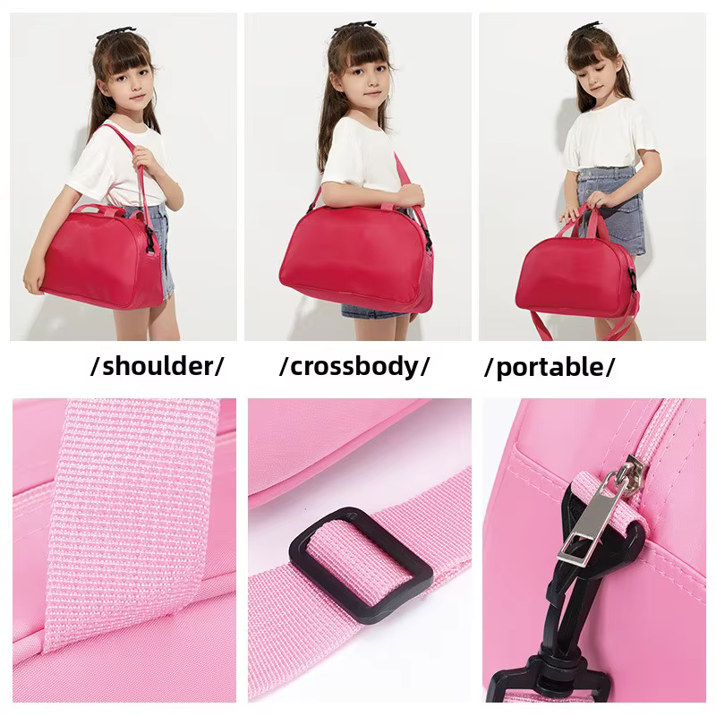 Le sac à dos de danse personnalisé pour les filles comprend plusieurs compartiments et un design léger pour une commodité