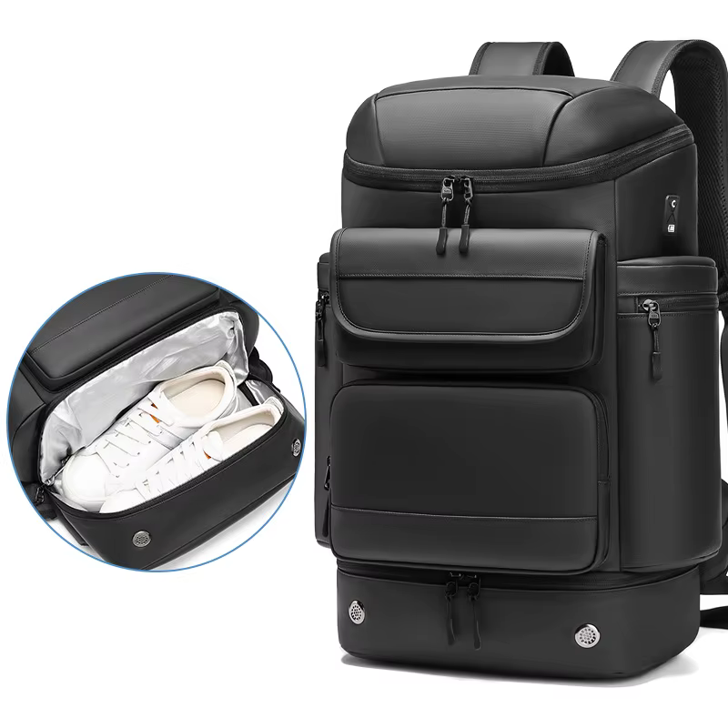 Sac à dos de voyage étanche de grande capacité pour hommes