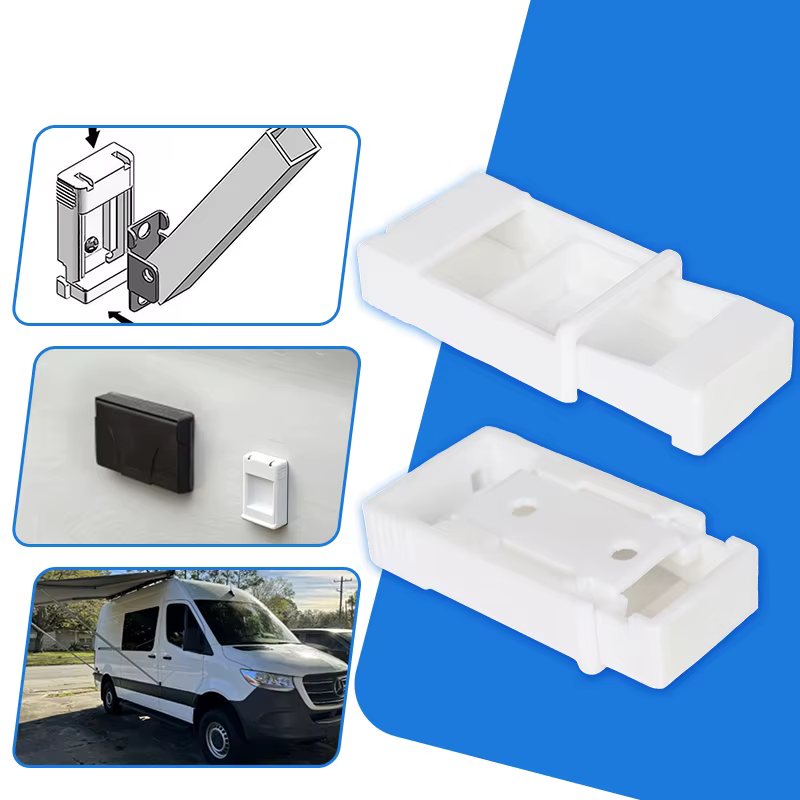 Support mural pour auvent Thule Omnistor, compatible avec les pieds verticaux des auvents rétractables, accessoire de montage pour auvent de camping-car, caravane
