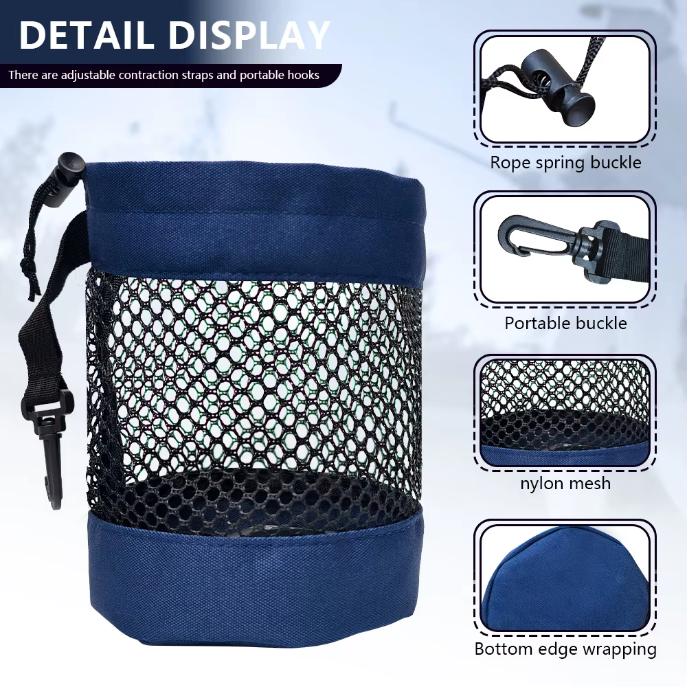 Pochette noire pour balle de Golf