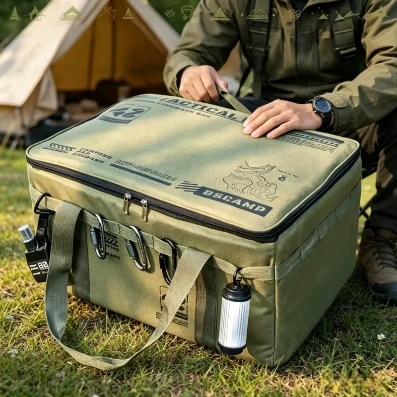 Sac de rangement tactique imperméable et isolé de 30l