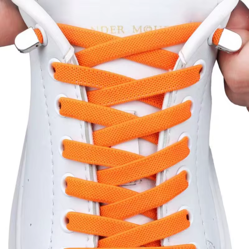 1 paire de lacets de chaussures sans cravate