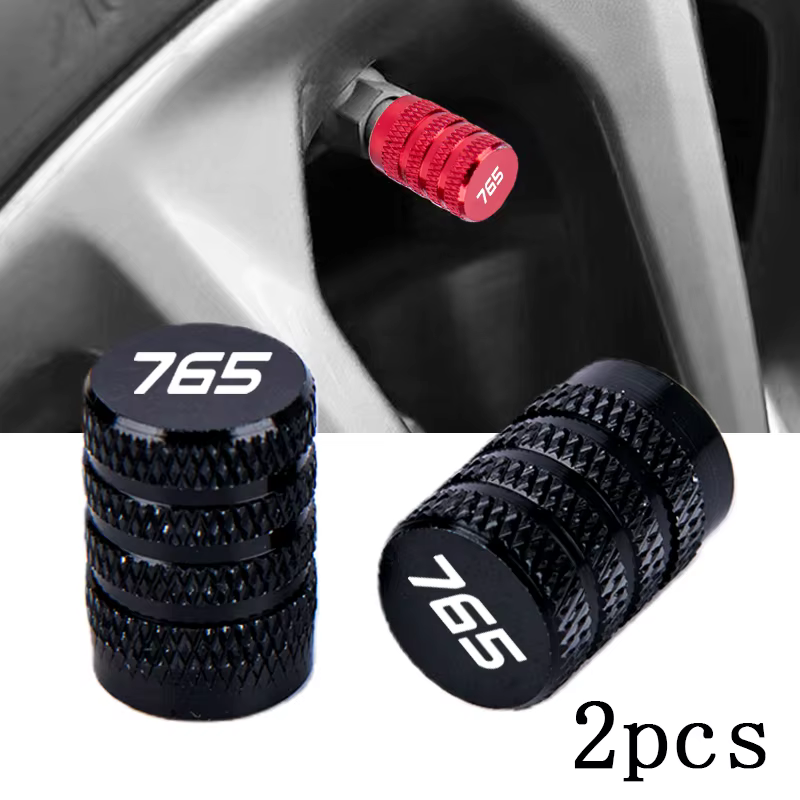 Accessoires pour Triumph Street Triple 765 RS /S/R 765RS 765R, 2 pièces, capuchons de valve de pneu de moto, couvercles étanches à l'air et à la poussière