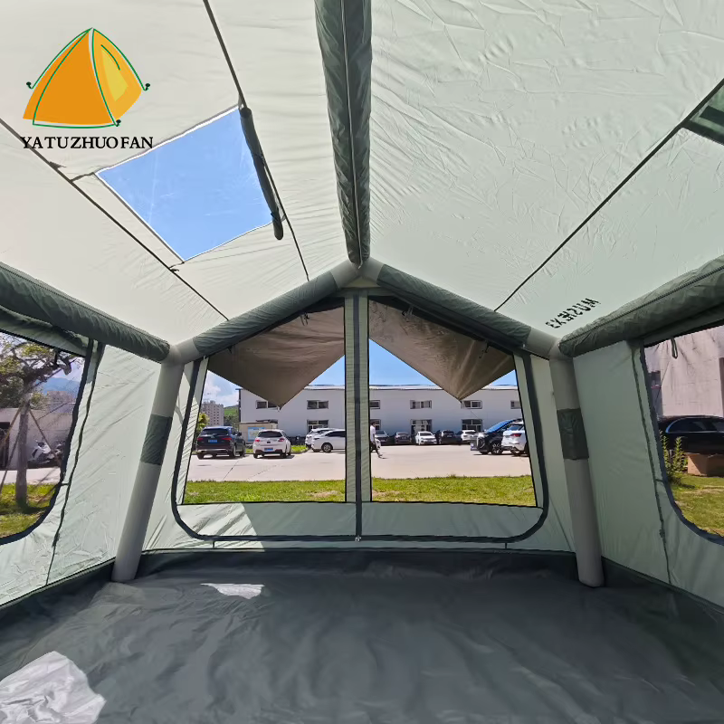 Tente de camping commerciale de qualité supérieure, montage rapide en 20 secondes, cabane de glamping imperméable pour centres de villégiature