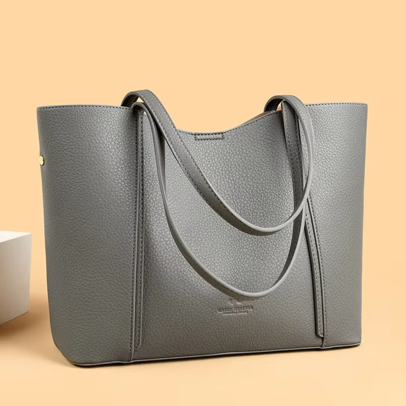 Sac à Main en Cuir de Styliste de Luxe pour Femme, Fourre-Tout à Bandoulière, de Grande Qualité, de Marque