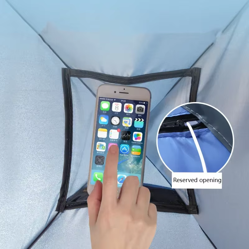 Tente de plage 2 secondes automatique instantanée pop-up abri solaire portable protection UV