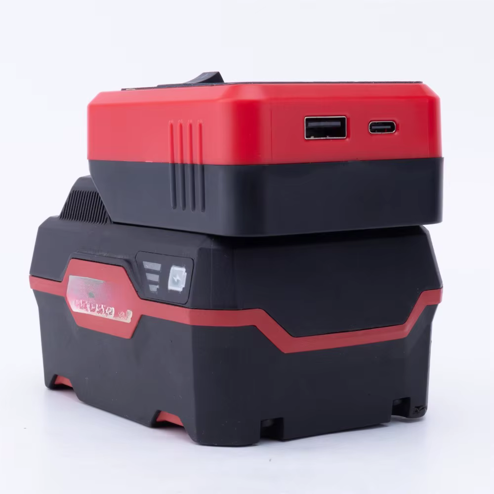 Adaptateur de batterie externe sans fil pour batterie Lidl Parkside X20V TEAM, utilisation intérieure et extérieure, USB TYPE-C (sans batterie)