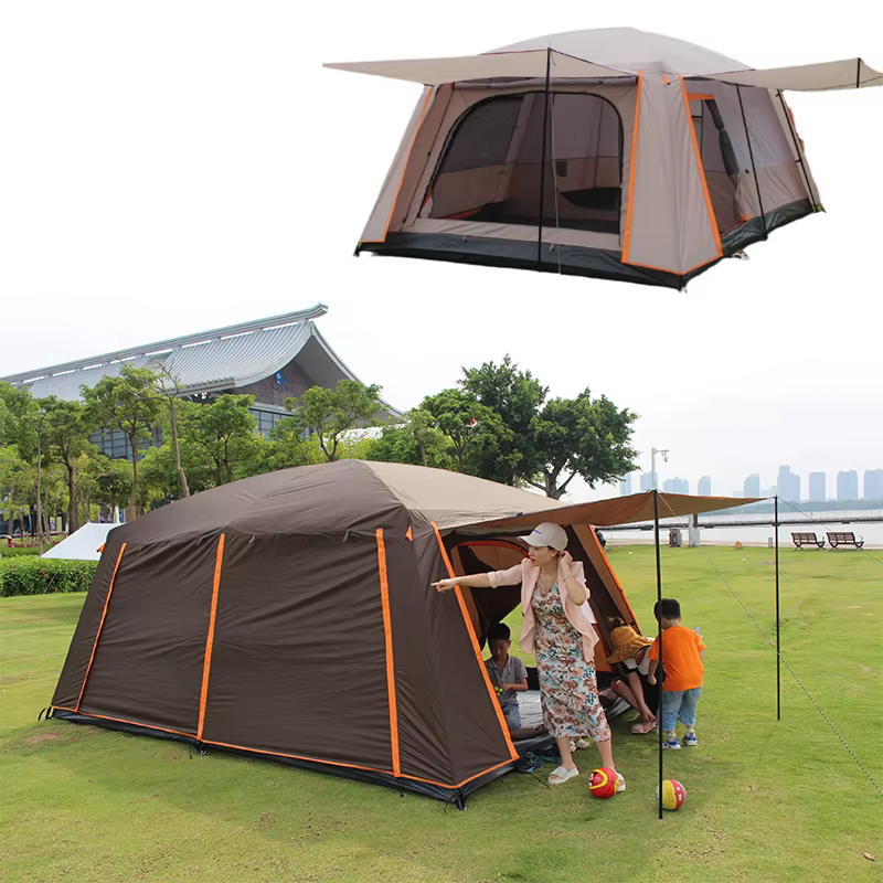 Tente de camping surdimensionnée étanche à la pluie