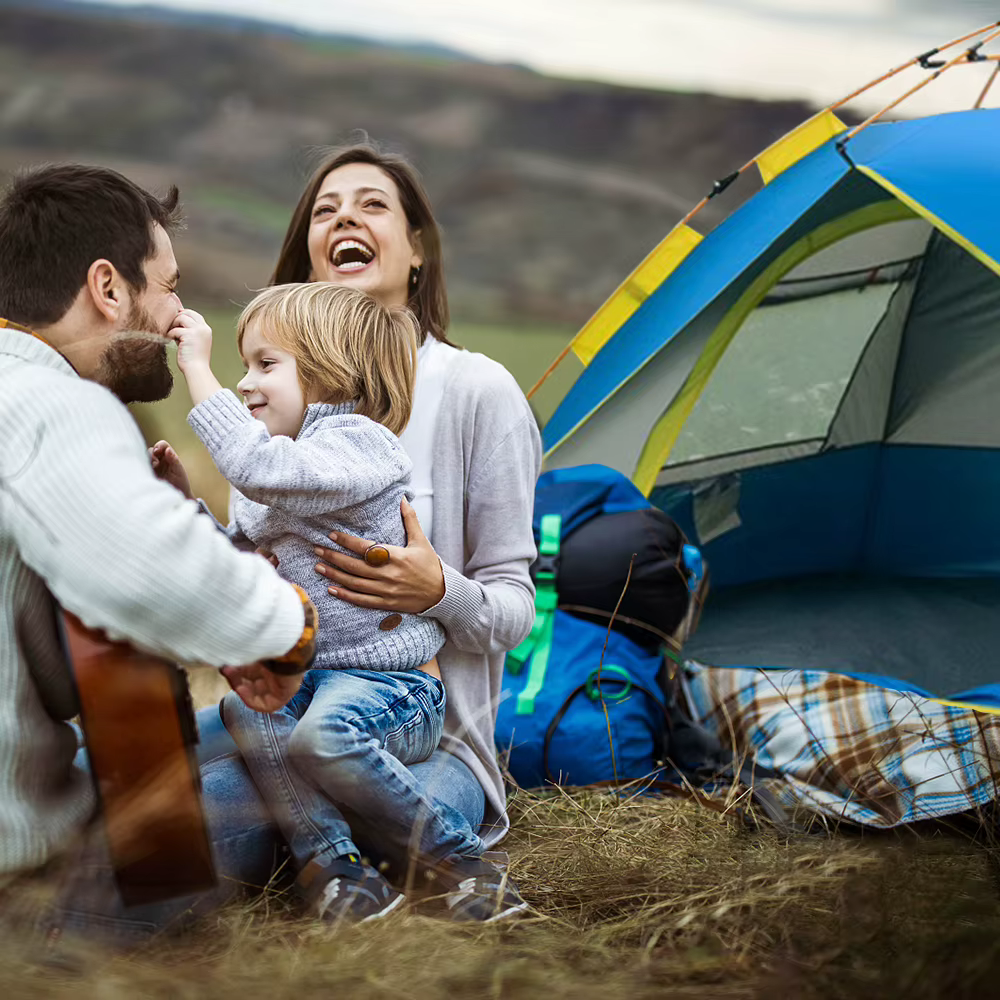 Tente Pop-Up Portable et Étanche pour Camping en Plein Air