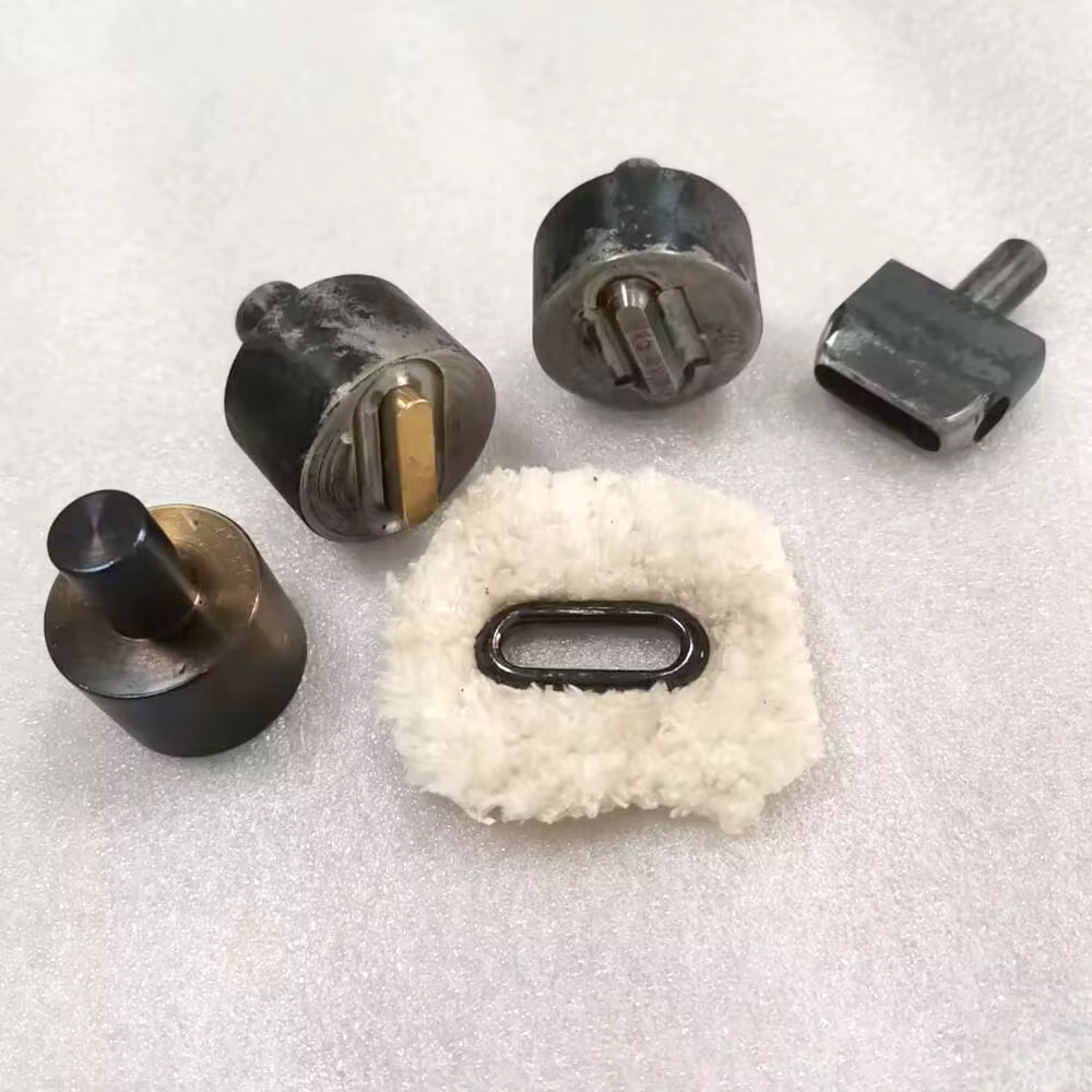 200 œillets ovales en métal de 19mm pour artisanat du cuir, bricolage, scrapbooking, ceinture, sac, étiquette, accessoires pour vêtements + outils