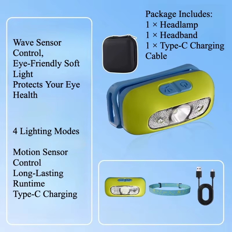 Lampe frontale LED pour enfants