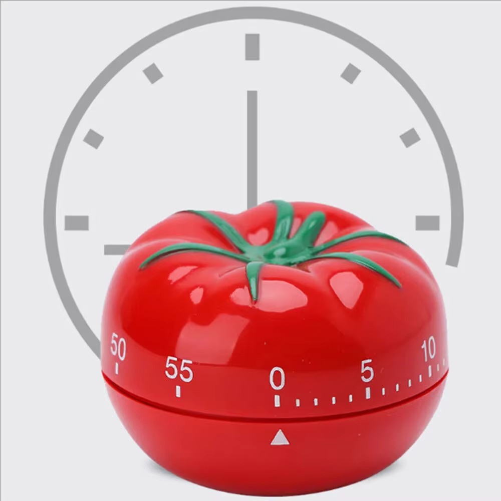 Minuterie de tomate minuterie de cuisine électronique rappel Pomodoro compte à rebours mécanique alarme cuisine outil de cuisine minuterie de jeu minuterie horloge