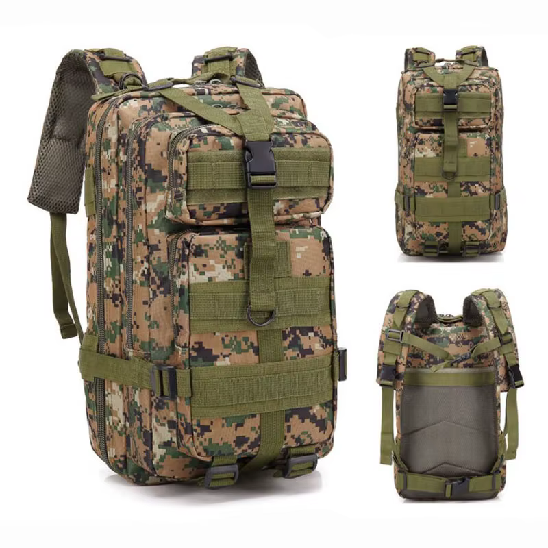 Sac à dos tactique 3P 20L-25L en nylon 1000D pour randonnée